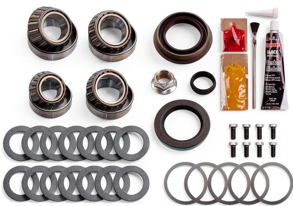Motive Gear differential bearing kit installed in a Dana 35 differential