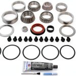 Ring and Pinion Bearing Kit Dorman Durable Steel-0