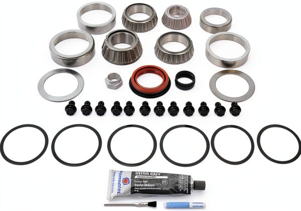 Ring and Pinion Bearing Kit Dorman Durable Steel-0