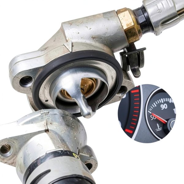 Tecledsn Engine Coolant Thermostat Chrome-3