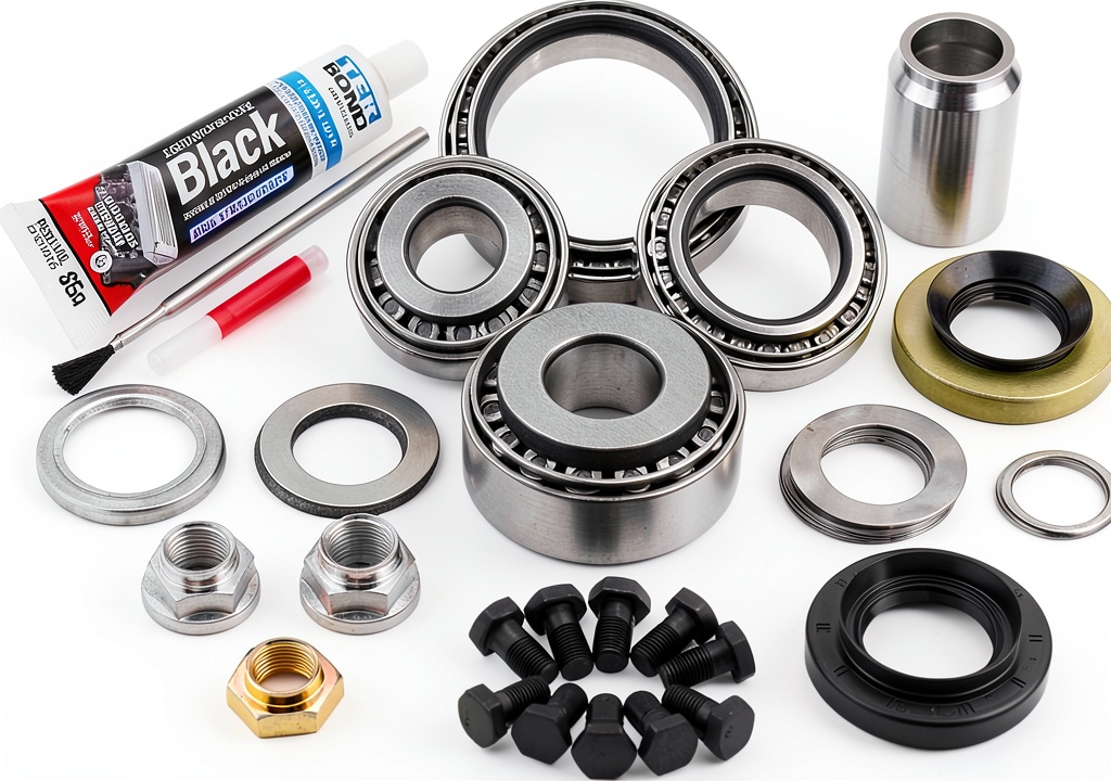 Installing QJZ Master Overhaul Kit on a Toyota Tacoma differential