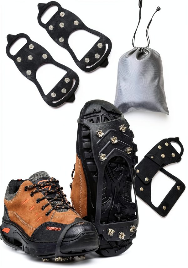 Steel Crampon LACE INN Ice Grip 30 Spikes-0