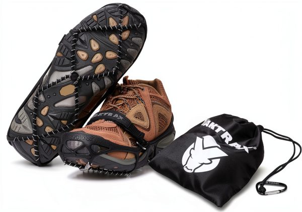 Yaktrax Pro Plus Traction Device for Hiking Coil Grip Black Medium-0