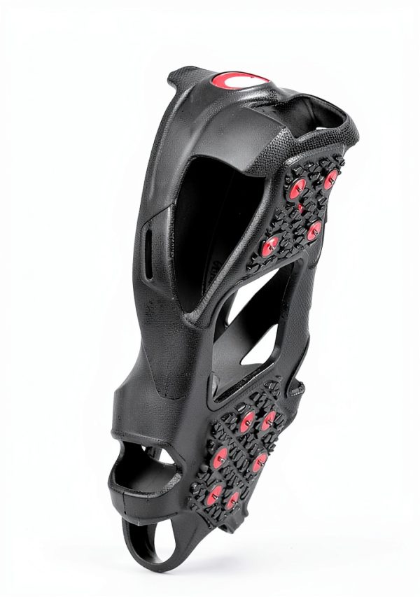 Sfee Ice Grip Crampons Black L for Boots with 10 Tungsten Spikes-2