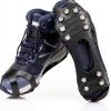 Ice Cleats Lechin Spike Stainless Steel Black Medium LSR032-0