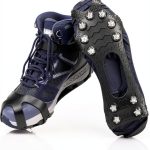 Ice Cleats Lechin Spike Stainless Steel Black Medium LSR032-0
