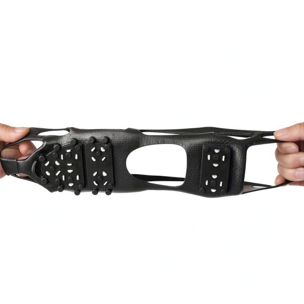 SYOURSELF Ice Cleats for Shoes Black Medium – 28 Spike Anti‑Slip Grip-2