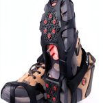 Sfee Ice Grip Crampons Black L for Boots with 10 Tungsten Spikes-0