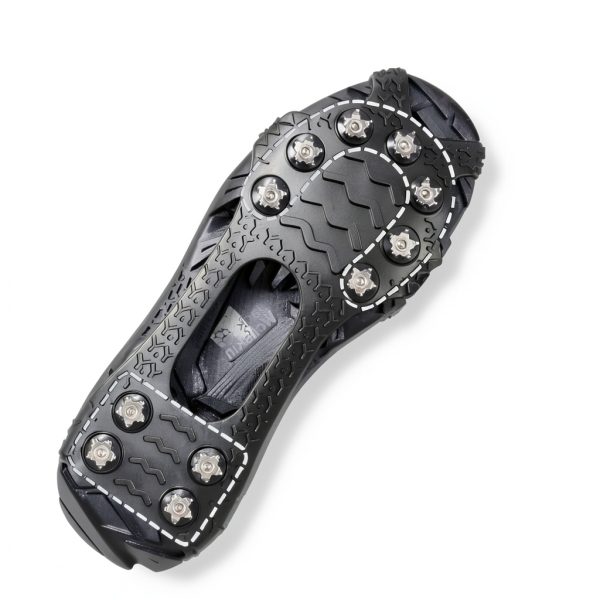 Ice Cleats Lechin Spike Stainless Steel Black Medium LSR032-3