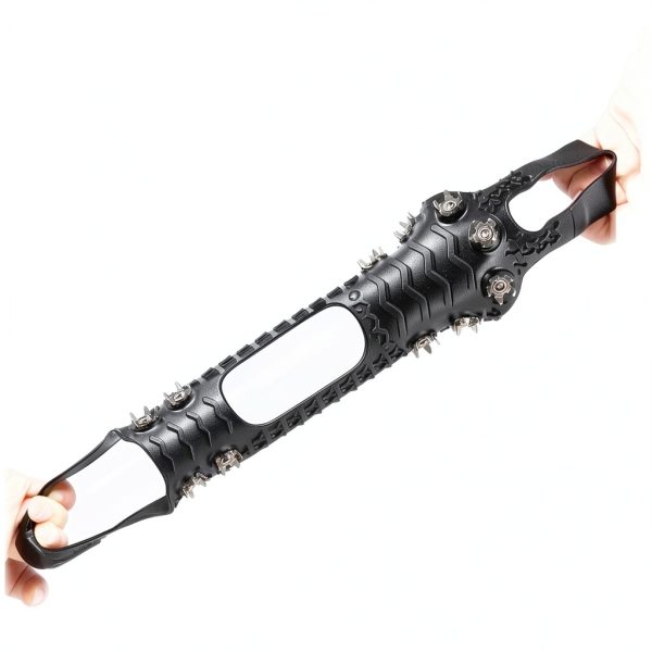 Ice Cleats Lechin Spike Stainless Steel Black Medium LSR032-4