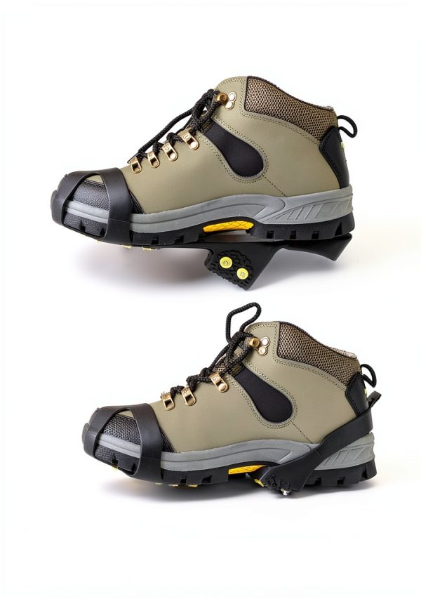 EONPOW Ice Snow Grip Cleats – Non‑Slip Steel Studs, TPE, Sizes S‑XL-2