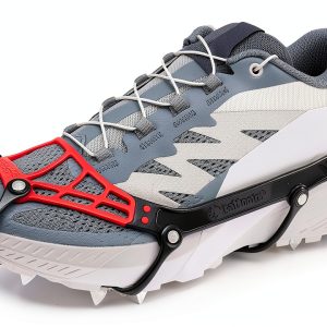 Kahtoola Microspikes Ghost Ice Grip LAVA Size Large for Winter Hiking-0