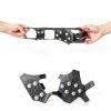 Sfee Ice Cleats Black 99IDEA Upgraded Silicone with Steel Spikes-3