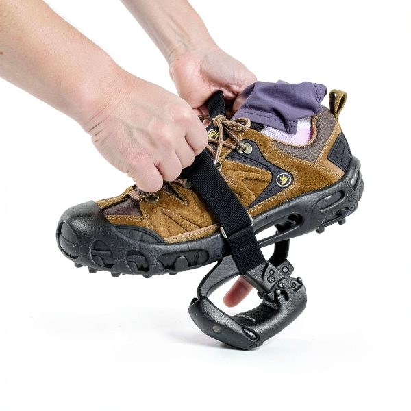SYOURSELF Ice Cleats Crampons Black Medium Large X-Large 28 Spike-3