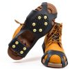 Sfee Ice Cleats Black 99IDEA Upgraded Silicone with Steel Spikes-0