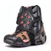 Sfee Ice Grip Crampons Black L for Boots with 10 Tungsten Spikes-1