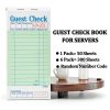 Guest Checks Budgenix Green 6 Pack 300 Sheet Notepad 6.7x3.5 Inch-2