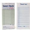 Guest Checks Budgenix Green 6 Pack 300 Sheet Notepad 6.7x3.5 Inch-1