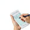 XKDOUS Server Books 6 Pack Green Guest Check Pads for Restaurants-6